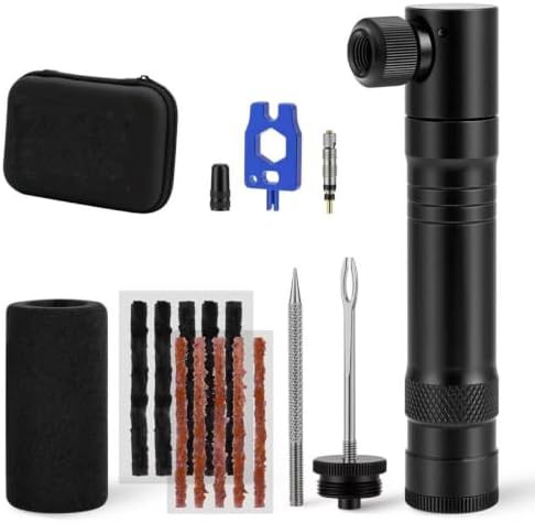 Tubeless Repair Kit with CO2 Inflator
