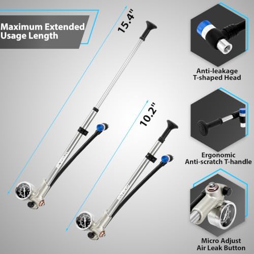 High Pressure Silvery Shock Pump for Suspension — photo 5