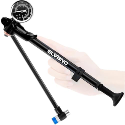 Black Alloy Suspension Pump with Gauge