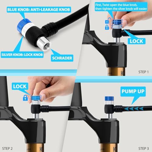 Black Alloy Suspension Pump with Gauge — photo 4