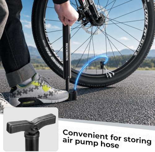 Aluminum Alloy Portable Floor Pump with Dual Valve — photo 4
