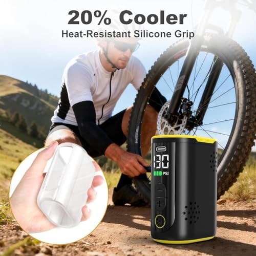 Mini Electric Bicycle Pump 130 PSI — photo 3