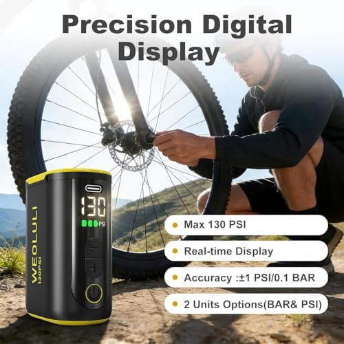 Mini Electric Bicycle Pump 130 PSI — photo 5