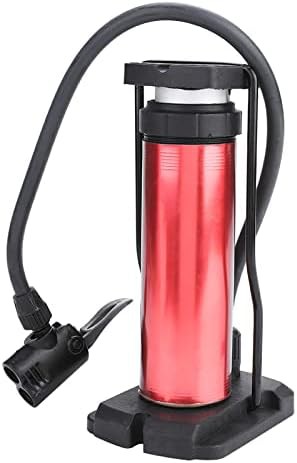 Red Aluminum Foot Activated Mini Pump