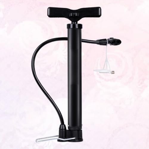 Black portable high pressure floor pump — photo 3