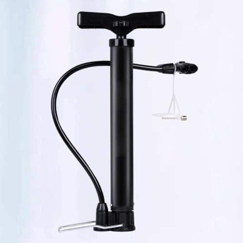 Black portable high pressure floor pump — photo 4