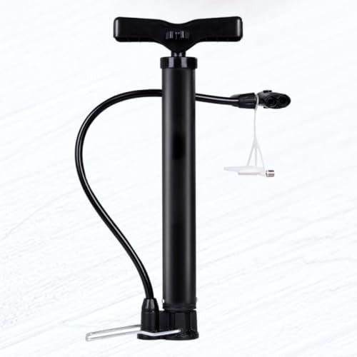 Black portable high pressure floor pump — photo 5